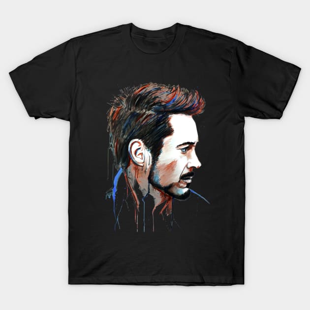 Robert Downey Jr. - There is no guide to life T-Shirt by beaugeste2280@yahoo.com